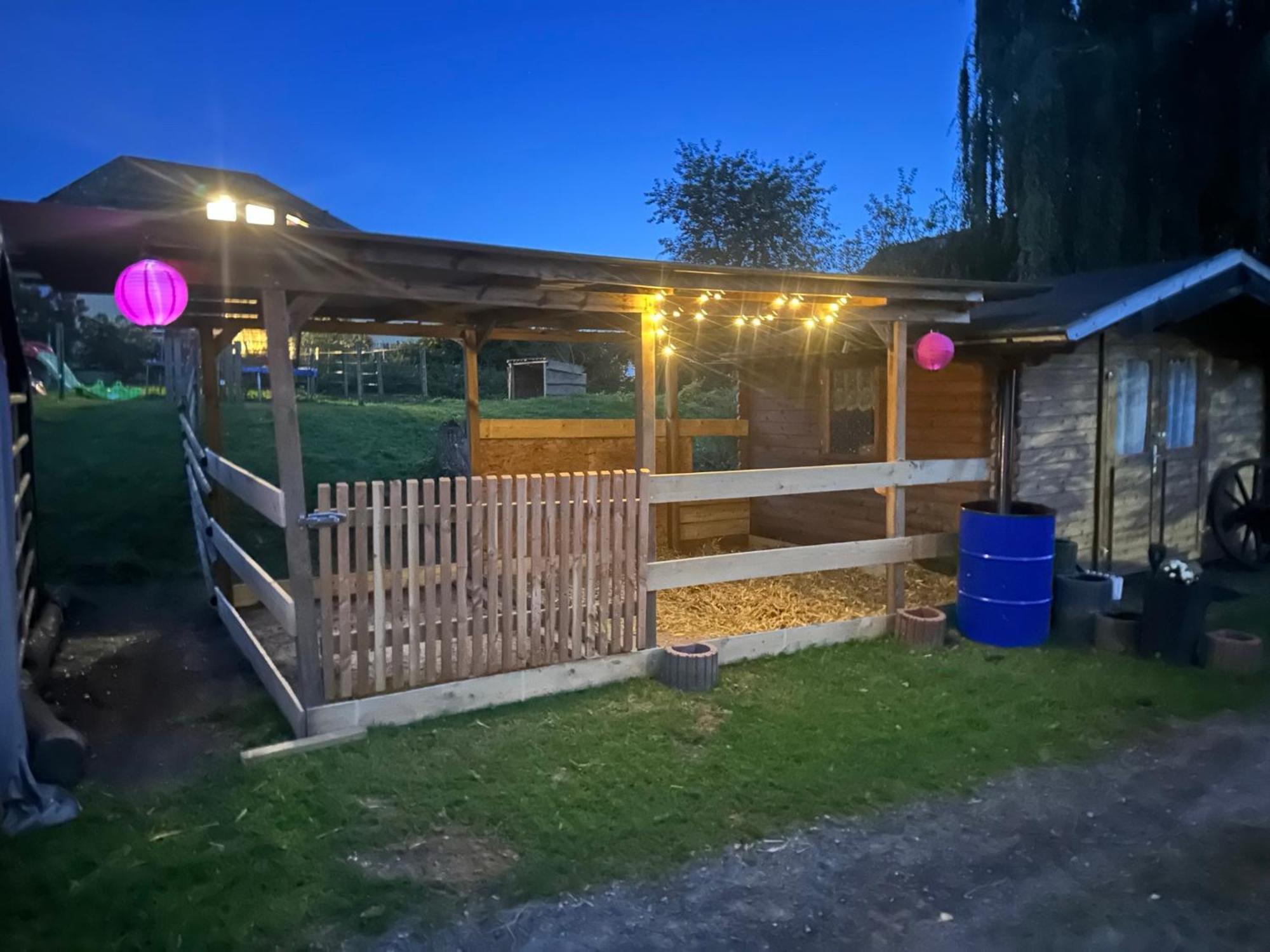 Fewo Im Reit- Und Ponyparadies Roos Halle  Exterior foto